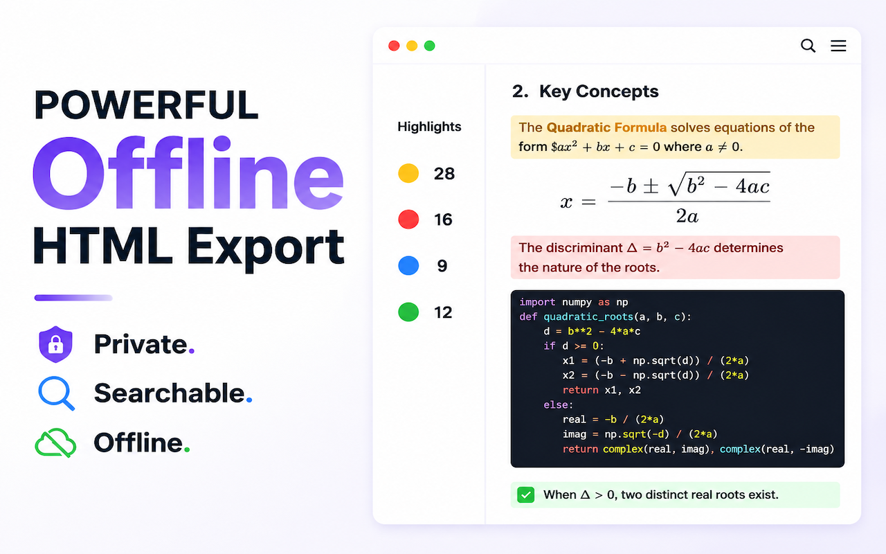 HTML export screenshot in English.